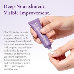 Nail and Cuticle Cream with Keratin Biotin and Ceramides Deep Hydration 15ml