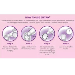 EMTRIX Fungal Nail Treatment Discoloration Damaged Nails | 1 Week Effect