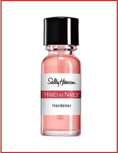 SALLY HANSEN~Rosy Tint Hard As Nails Hardener Strength Treatment 45079 New