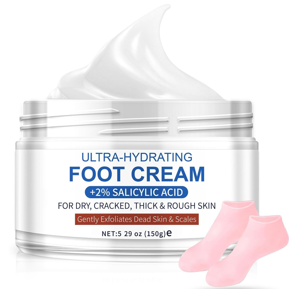 TEAWOO Ultra-Hydrating Foot up to size 8.5 | Cream + Silicone Socks