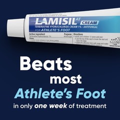 Lamisil Athlete’s Foot Cream, 1 Week Treatment, Prescription Strength 2 Pack