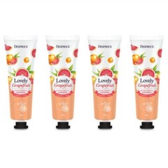 Deoproce Perfumed Hand Cream Lovely Grapefruit 50g*4Pcs – FREE SHIPPING
