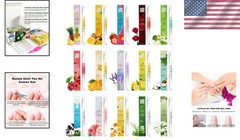 Nail Cuticle Oil Pen Kit 15 Pieces Natural Scented Hydrating Treatment Supplies