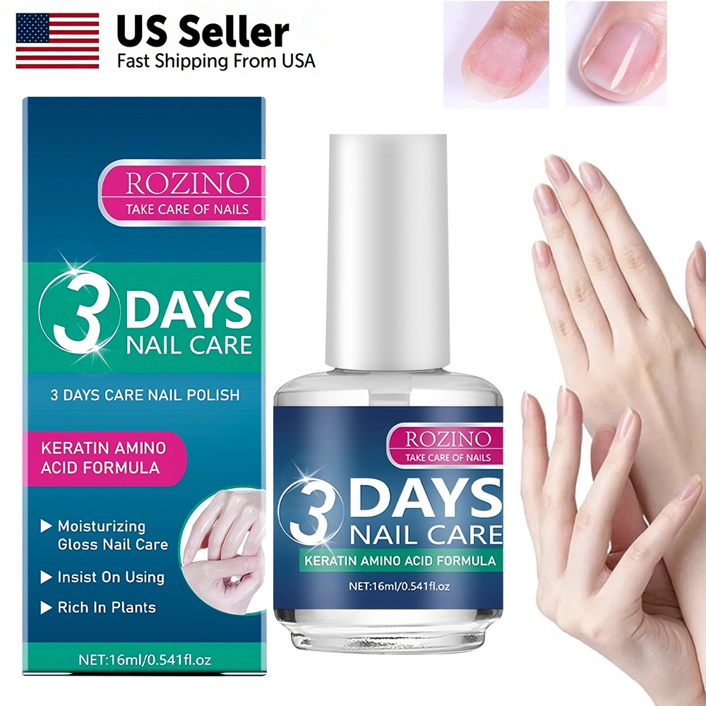 3 Days Nail Care Nail Nourishing Oil Nail Strengthener for Damaged Hydrate Nails