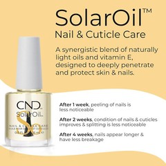 CND The Cuticle Couple solar oil cuticle eraser exfoliator