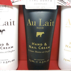 The Scottish Fine Soaps Au Lait Classic Care Trio Hand & Nail Cream 3 x 2.5fl oz