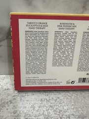 Crabtree Evelyn Hand Therapy Tarocco Orange, Rosewater Peppercorn, Avocado Basil