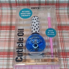 Onyx Professional Cuticle Oil With Cuticle Pusher 03129 0.35 Fl. Oz 10 Ml.