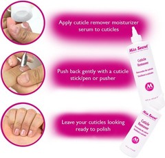 Cuticle Softener & Remover – Quick Easy Safe – Removes Cuticles Safely and