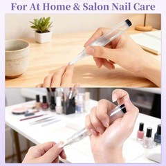 RAQEHO Refillable Cuticle Oil Pen – 1 Empty Nail 0.06 Fl Oz (Pack of 10)