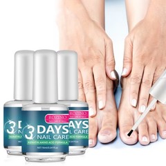 3Pcs 3-DAY Nail Care Treatment Polish Keratin & Amino Acid Moisturizing Nail Oil