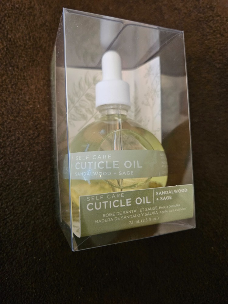 NIB Cuccio Botanicals self care cuticle oil (sandalwood + sage) – 2.5 fl oz