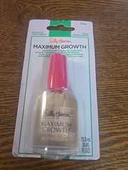 Sally Hansen MAXIMUM GROWTH Nail Care Treatment HARDENER Strengthener 13.3ml NEW