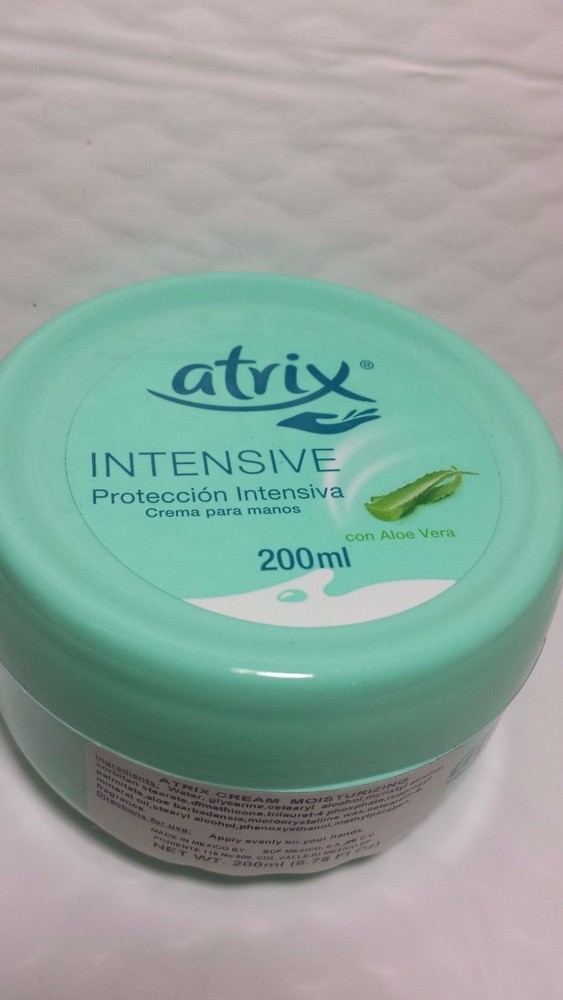 ATRIX CREAM MOISTURIZING 6.75 FL OZ WITH ALOE VERA PROTECC. INTENSIVA 200 ML