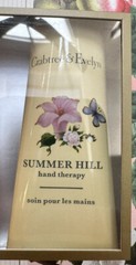 Crabtree & Evelyn Hand Therapy Set of 4- 0.9oz each Lily Summer Hill Pomegranate