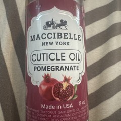 Maccibelle Cuticle Oil For Nails Refill size for Dry Cracked Cuticles 8 oz