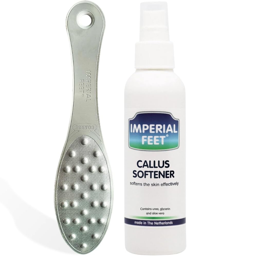Imperial Feet Callus Remover for Extra Strength With File