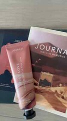 Journal Hand Cream Ingredients from natural extracts make it soft & moist 55 ml.