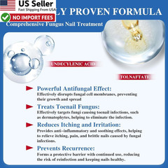 60PCS Fungal Nail Patches Toenail Fungus Treatment Hydrogel Repair Pads FROM USA