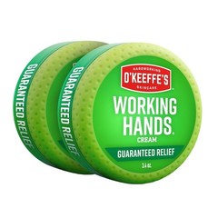 O’Keeffe’s Concentrated Hand Cream – Unscented 2 Pack for Cracked Skin Repair