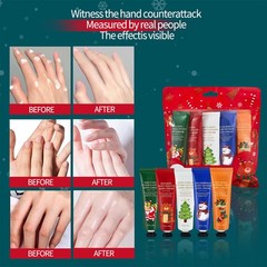 1 Set 5PCS Hand Lotion For Winter Hand Cream Hydrating Christmas Gift Xmas