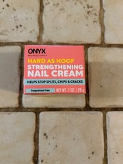 ONYX Professional Hard As Hoof Strengthening Nail Cream 1 Oz