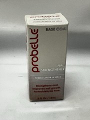Probelle NAIL STRENGTHENER .5oz strengthens improves nail growth BASE COAT