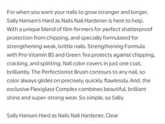 Two New Sally Hansen Hard as Nails Strength Treatment, Clear Nail Treatments