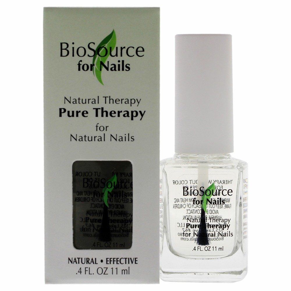 BioSource for Nails Natural Therapy Pure Therapy for Women-0.4 oz Nail Treatment