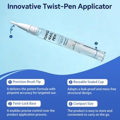 Toenail Fungus Pen with 25% Undecylenic Acid 1 Fl Oz (Pack of 1), transparent