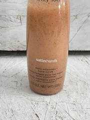Mary Kay PEACH orange Satin Hands Hand Scrub Smoothie full size 7.75 oz 80% Full