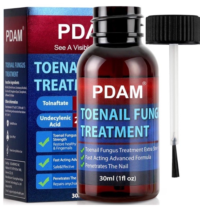 PDAM Toenail Fungus Treatment Liquid w/ Undecylenic Acid & Tolnaftate 30ml