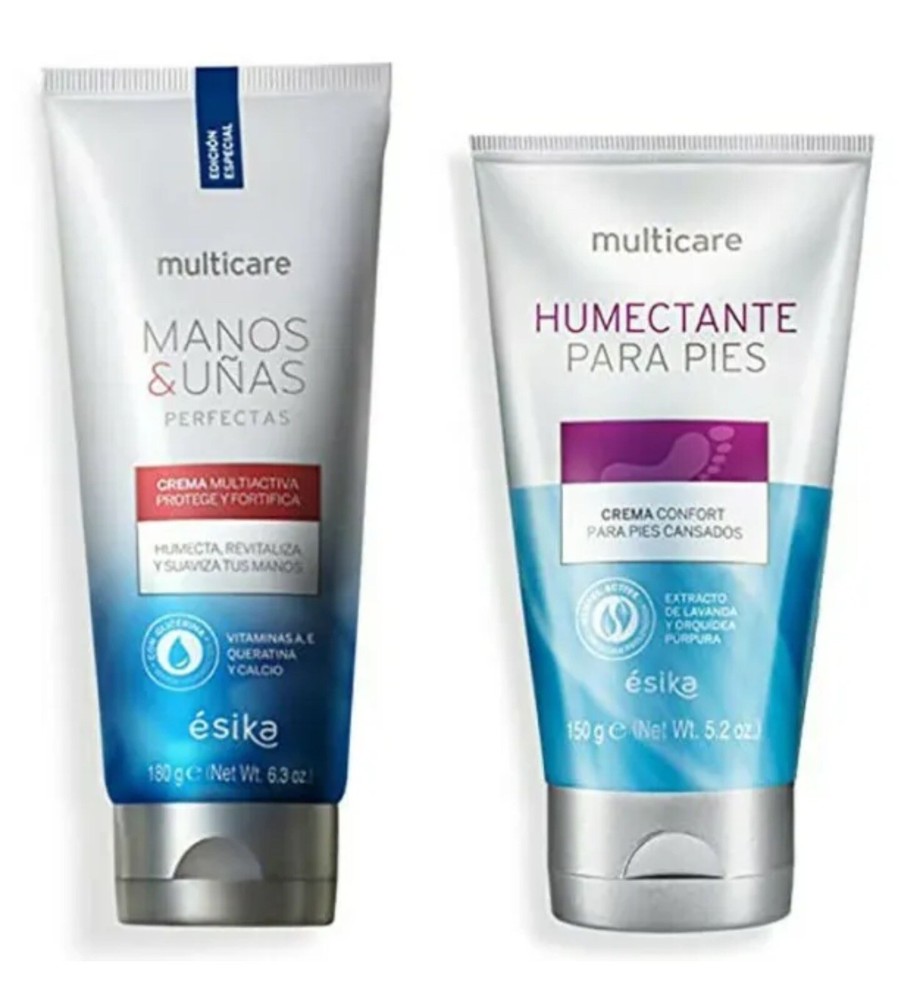 Esika MultiCare Hands & Nails and Feet Moisturizer Bundle