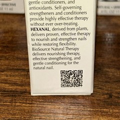 12x BioSource for Nails Natural Therapy Brilliant Top Coat 0.4 fl oz BULK LOT