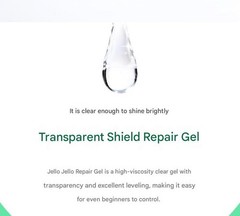 JELLOJELLO Repair Gel 10ml Simple Nail Extention Korean Nail Beauty NEW