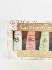 Crabtree Evelyn Hand Therapy Lotion Avocado Pomegranate Almond Pear 4pc Set
