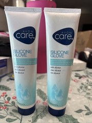 AVON CARE SILICONE GLOVE PROTECTIVE HAND CREAM -BUNDLE OF 2 New 100ml