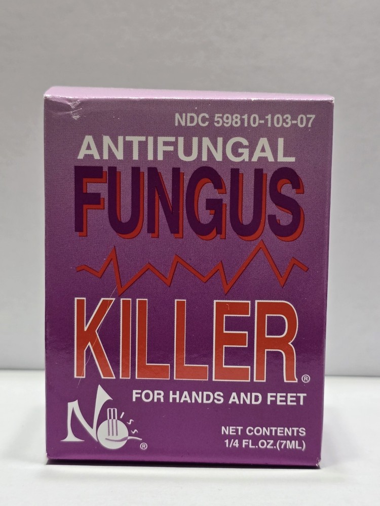 No Miss Antifungal Fungus Killer for hands and feet 1/4 fl.oz. 7ml (New Bottle)