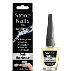 Stone Nails Nail Hardener with Hyaluronic Acid – Strengthens Hydrates & Protects