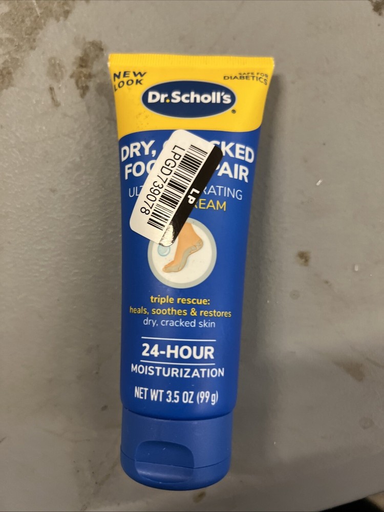 Dr. Scholl’s Dry, Cracked Foot Repair Ultra-Hydrating 3.5 Ounce (Pack of 1)