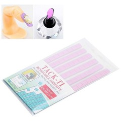 Professional Reusable Nail Art Clay False Nail Tips Sticky Adhesive Manicure