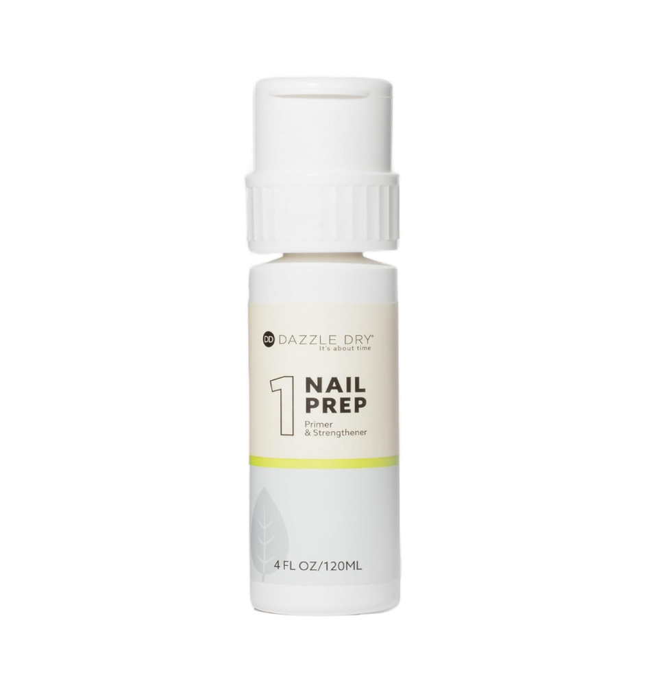 Dazzle Dry Step 1 – Nail Prep, 4 oz (120 mL), Menda Pump