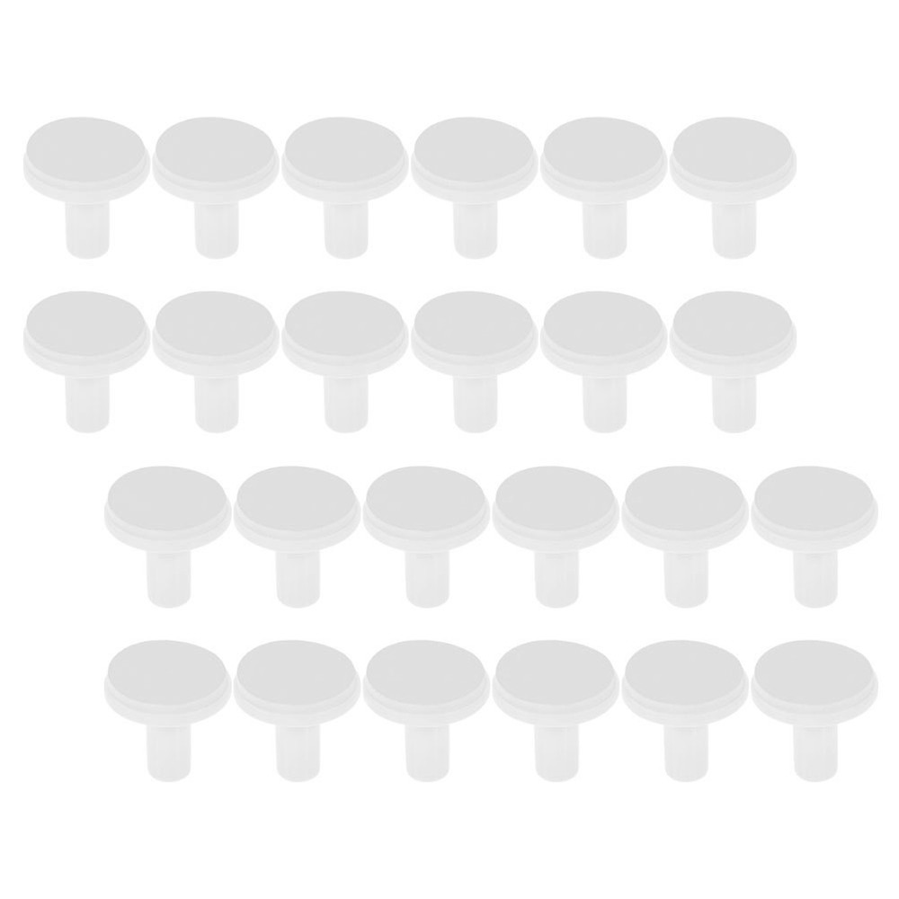 24Pcs Durable Nail File Pads Replacement Heads for Electric Nail Trimming White
