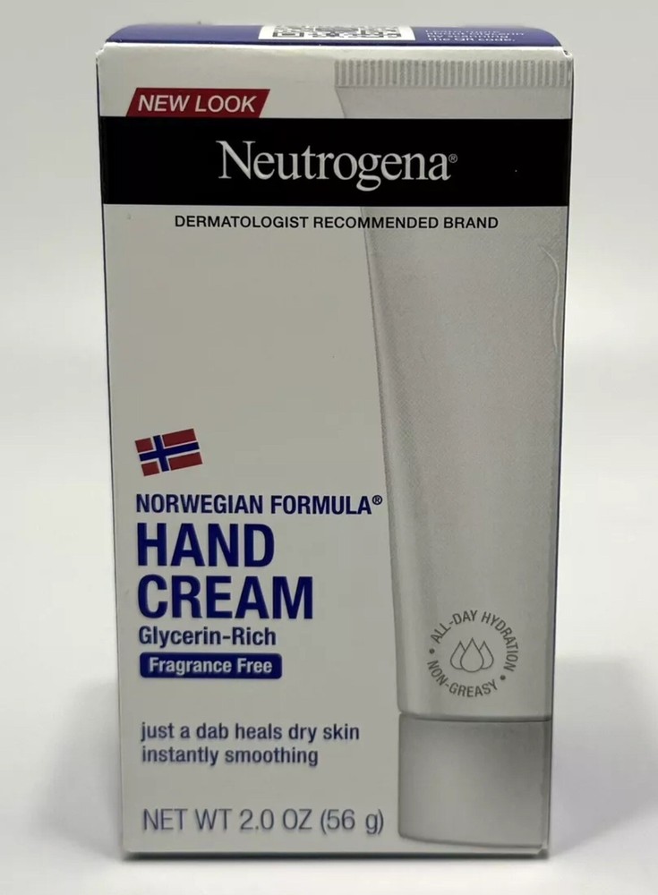 Neutrogena Norwegian Formula Hand Cream Fragrance-Free Glycerin-Rich 2 oz