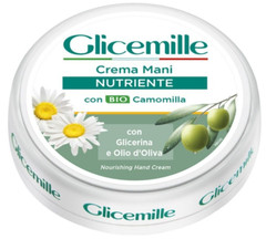 6 GLICEMILLE CREMA MANI NUTRIENTE CON BIO CAMOMILLA 100ML GLICERINA & OLIO OLIVA