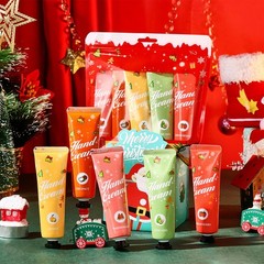 1 Set 5Pcs Hand Cream Set Natural Fragrance Hand Lotion Improve Dry Rough Xmas