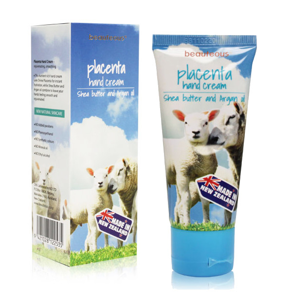 All Natural New Zealand Sheep Placenta Hand Cream with Shea Butter and Argan Oil