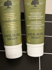 KORRES PURE GREEK OLIVE OIL CREPE RESCUE HAND & NAIL CREAM 4.23 fl oz. Lot Of 2