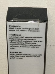 3 Packs, Nail Medic Nail Strengthener Peptide Treatment Enriched by Code Red