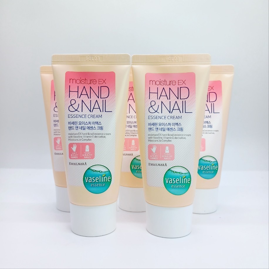 Vaseline Moisture EX Hand & Nail Cream 60ml 5pcs Skincare